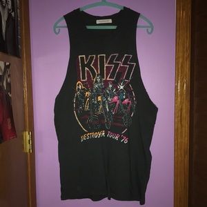 Daydreamer Kiss Destroyer Tour ‘76 Muscle Tank